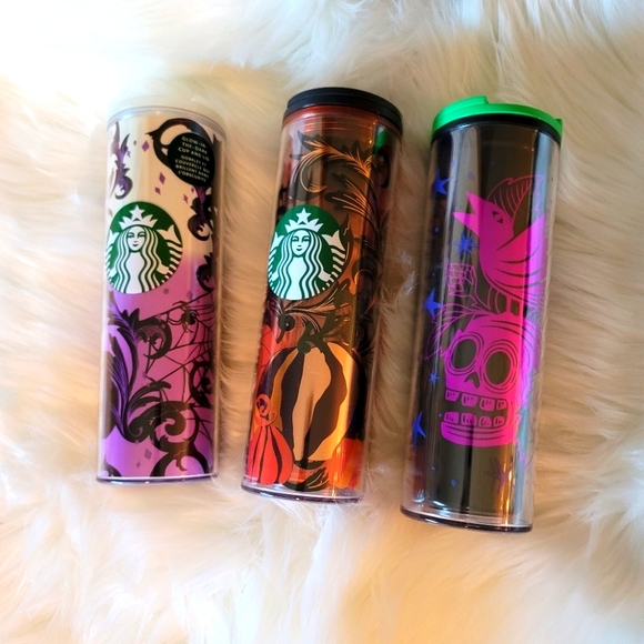 Starbucks Other - Starbucks Halloween Tumblers glow in the dark